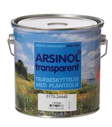 Arsinol® transparent MØRKEBRUN 2,5 Liter Træbeskyttelse