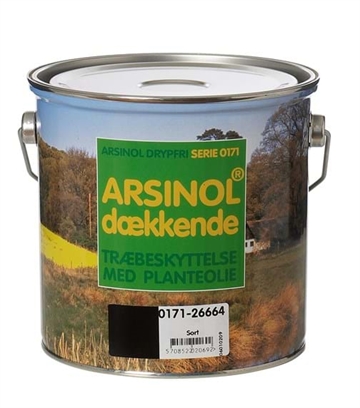  Arsinol® Dækkende VISSENGRØN 2,5 Liter træbeskyttelse