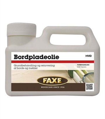 FAXE Bordpladeolie Hvid 0,5 Liter