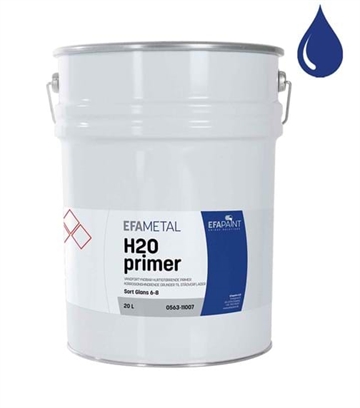 EFAmetal H2O Primer GRÅ 20 Liter