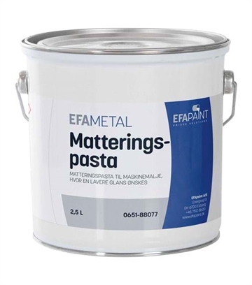 EFAmetal Matteringspasta 2,5 Liter