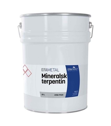EFATHINNER Mineralsk Terpentin 20 Liter