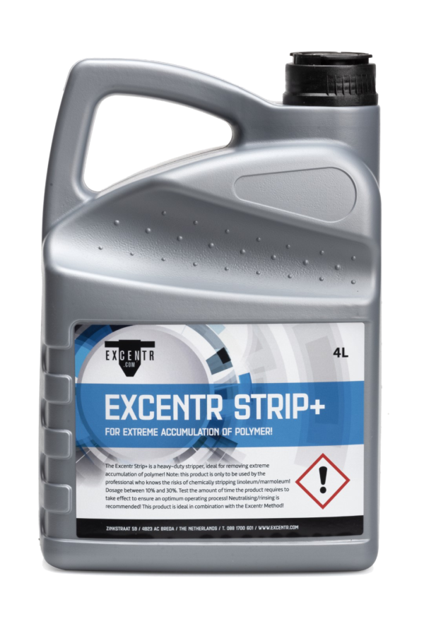  EXCENTR STRIP+ 4 Liter - stripper til at fjerne ekstrem ophobning af polymer!
