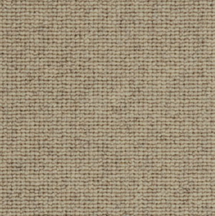 Gulvtæppe Ege Natura Tweed Beige i 100 % ren ny uld - 4 meter