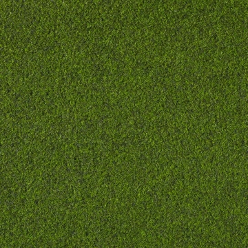 Nålefilt tæppe med dupper Grøn
