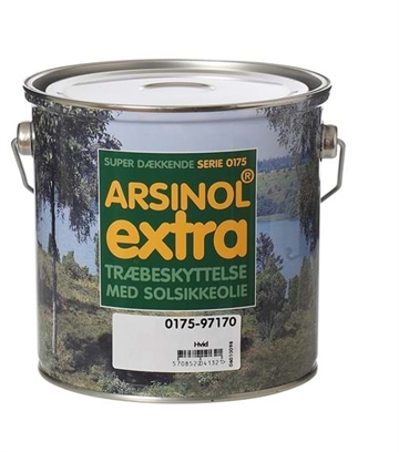  Arsinol® extra Dækkende SKAGENGUL træbeskyttelse 2,5 Liter 