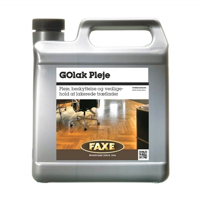 FAXE GOlak Pleje 2,5 Liter. God til vedligeholdelse af lakerede træflader