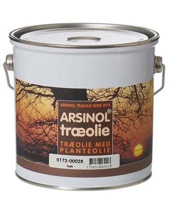 Arsinol® Træolie TEAK 2,5 Liter