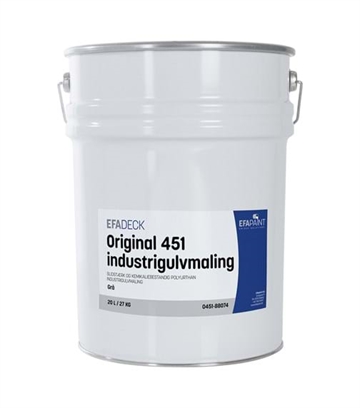 EFAdeck® Original 451 industrimaling GRÅ 20 Liter