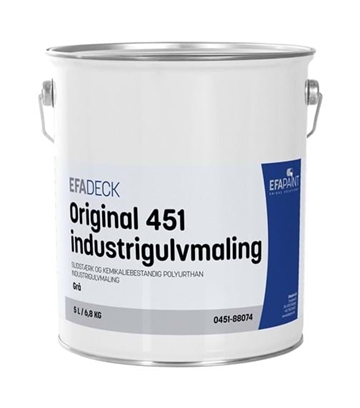 EFAdeck® Original 451 industrimaling GRÅ 5 Liter